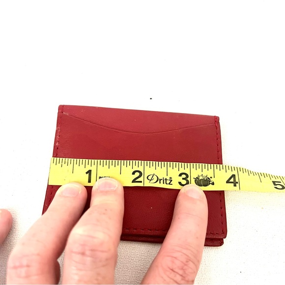 Slim Leather Wallet Card Holder Front Pocket Wallets Credit ID Pocket Thin. - Picture 4 of 4